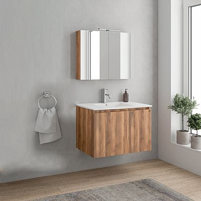 verona 75 amber baroque oak set έπιπλο