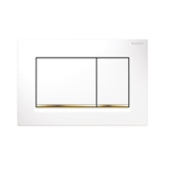 sigma 30 dual flush  λευκό/χρυσό/λευκό - geberit