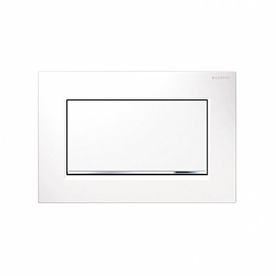 sigma 30 single flush  λευκό/γυαλιστερό/λευκό - geberit