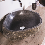 River stone Νιπτήρας πέτρινος 50x60