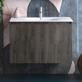 magnolia S 75 walnut, βάση επίπλου και νιπτήρας