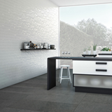 maiolica white 7,5x30 glossy