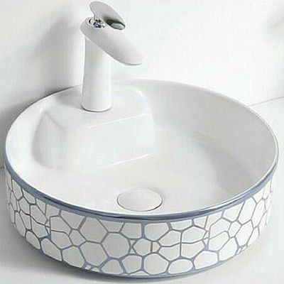 star grey Ø41x12cm νιπτήρας επικαθήμενος
