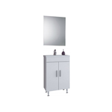 slim roma 50 λευκό set έπιπλο μπάνιου