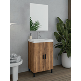 slim roma 50 amber baroque oak set έπιπλο μπάνιου