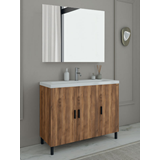 slim roma 100 amber baroque oak set έπιπλο μπάνιου