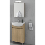 alfa 50 slavonia oak set έπιπλο μπάνιου