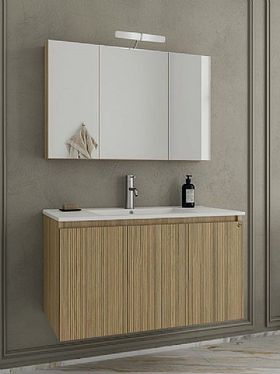 verona 100 slavonia oak & strada set έπιπλο