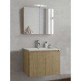 verona 75 slavonia oak & strada set έπιπλο
