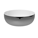 hidra sphere νιπτήρας πάγκου 44x17 platinum white