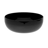 hidra sphere νιπτήρας πάγκου 44x17 black matt